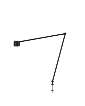 W225 Lon Wastberg Bordlampe Med Bordpatron Sort