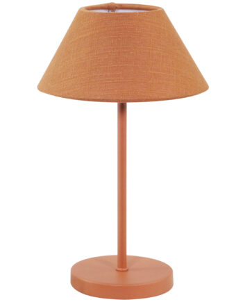 Wattampveke Teya Portabel Bordlampe Terracotta