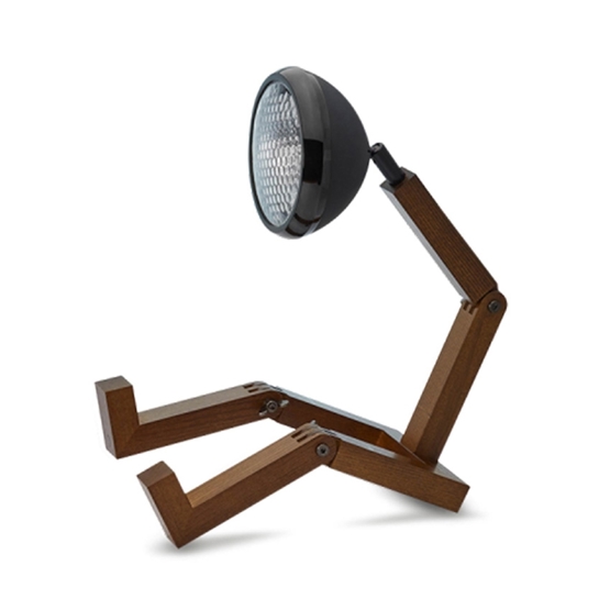 Wattson Bordlampe Mat Sort