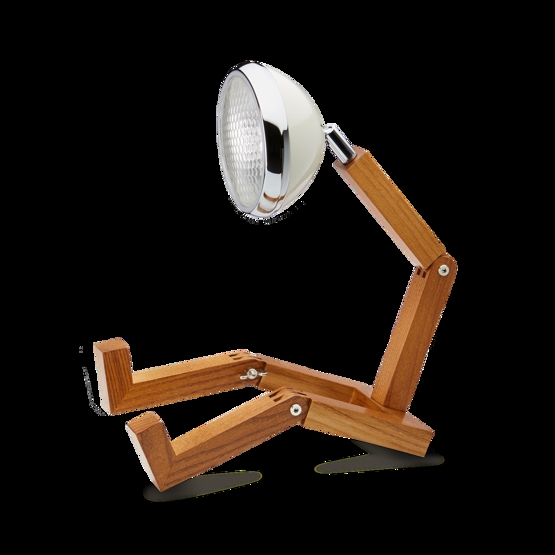 Wattson Bordlampe Vintage Hvid