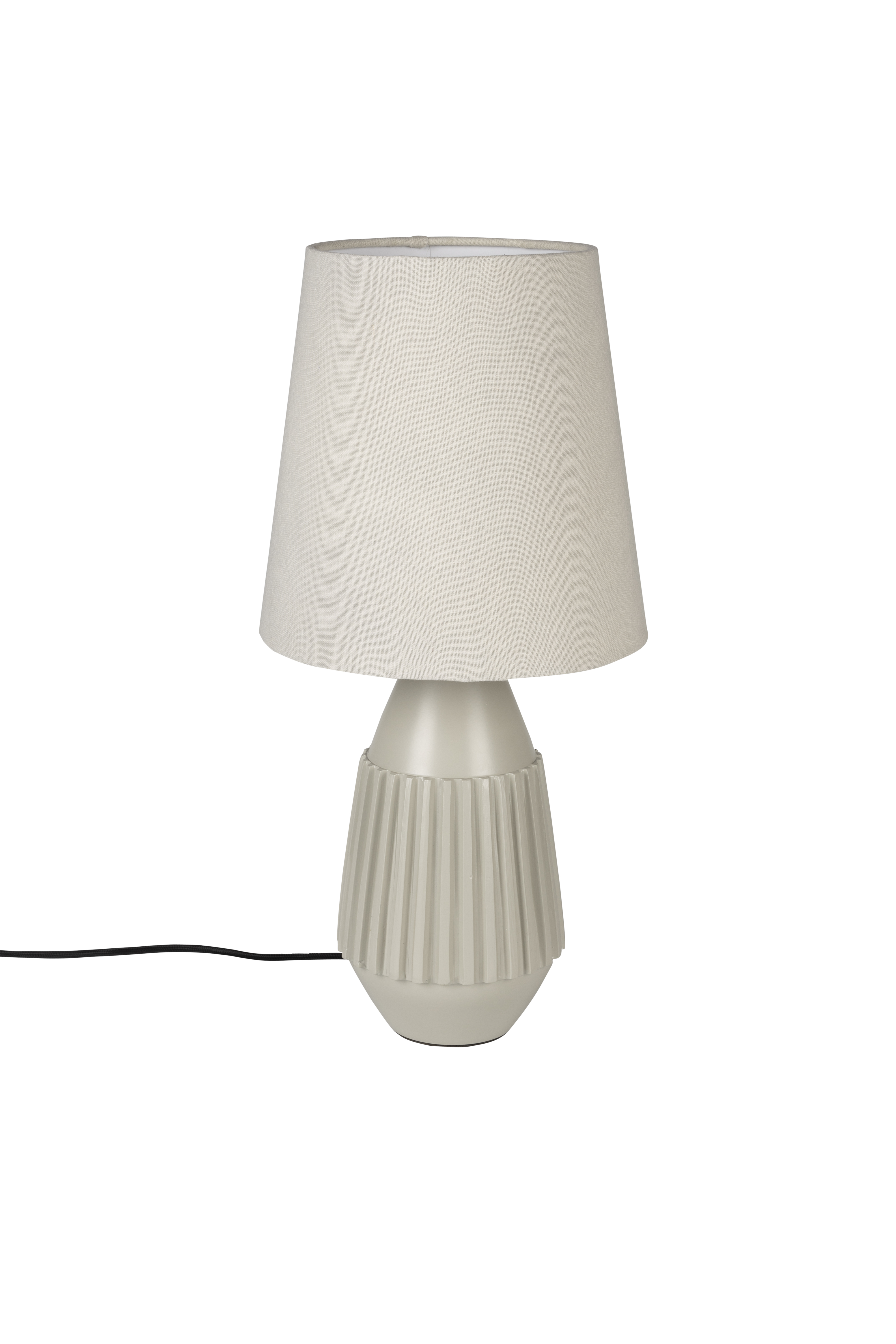 White Label Living Aysa Bordlampe Sand Aluminium
