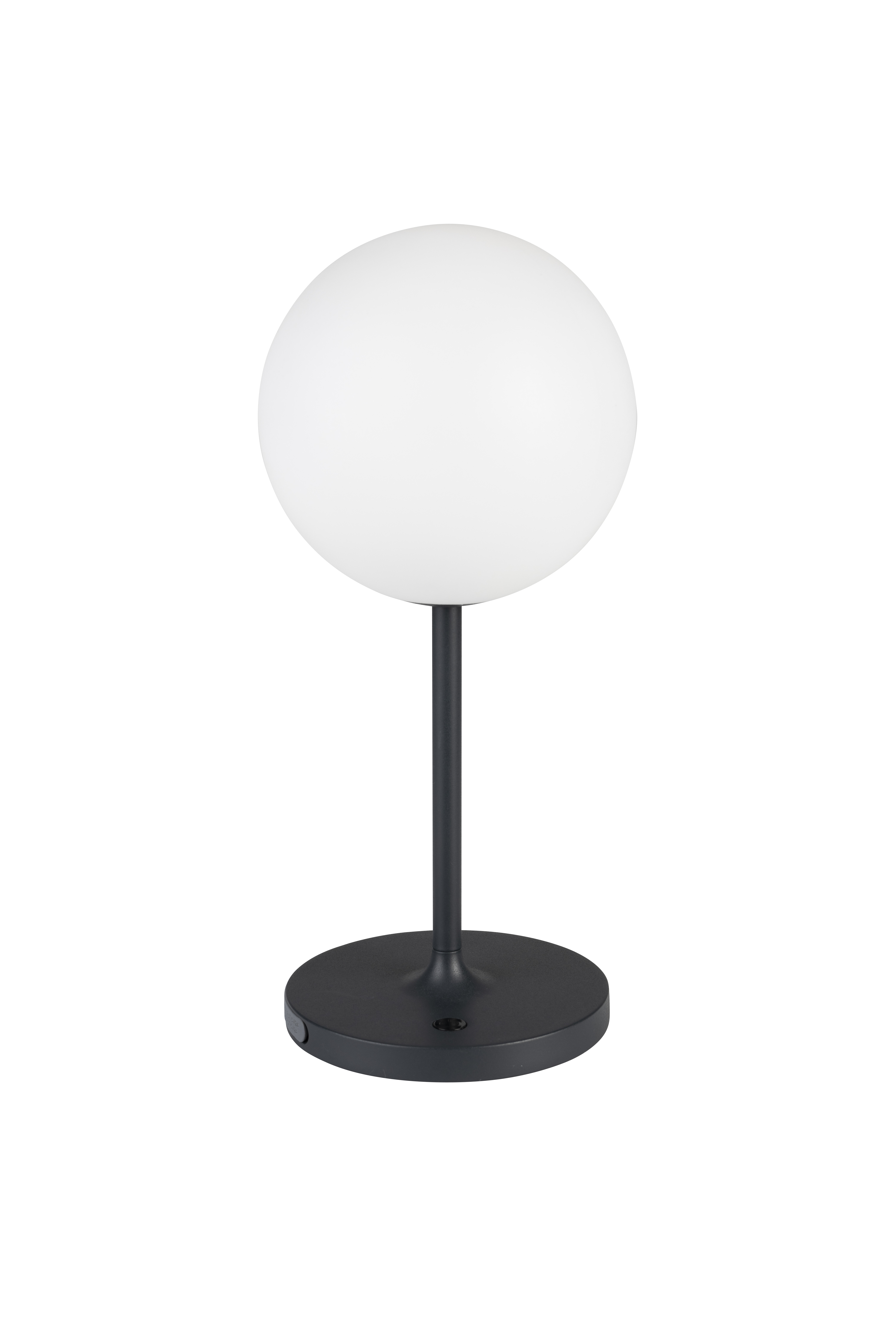 White Label Living Hub Bordlampe Polypropylen Blå