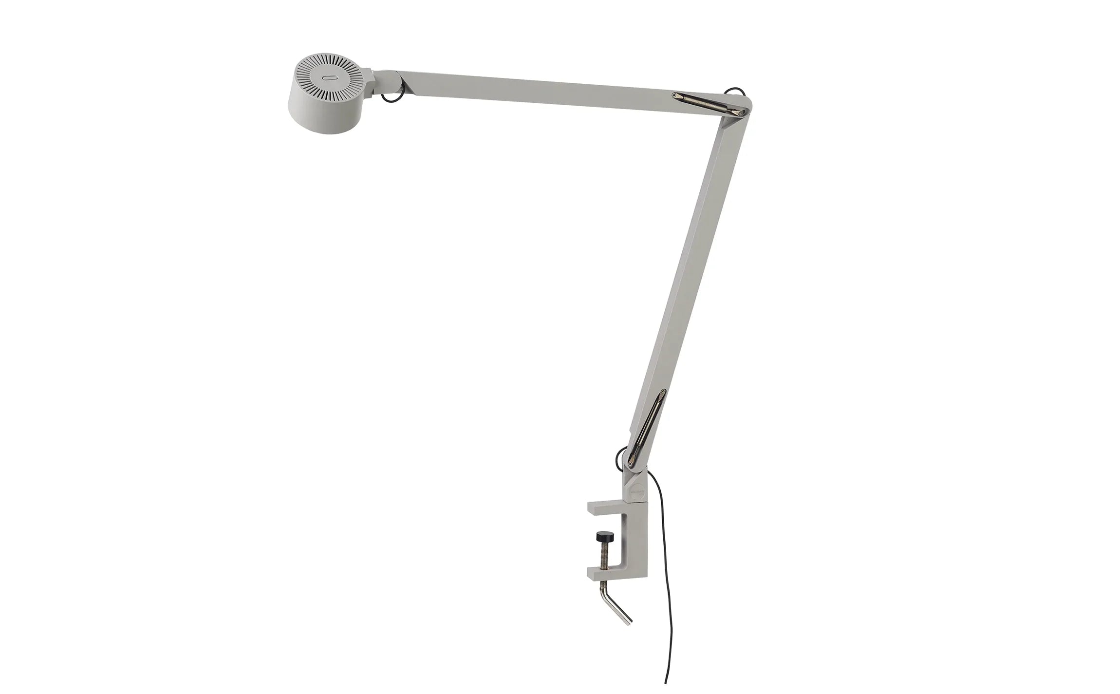 Winkel W127 Bordlampe Wastberg Bord Klemme Grå
