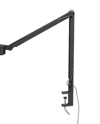 Winkel W127 Bordlampe Wastberg Bord Klemme Sort