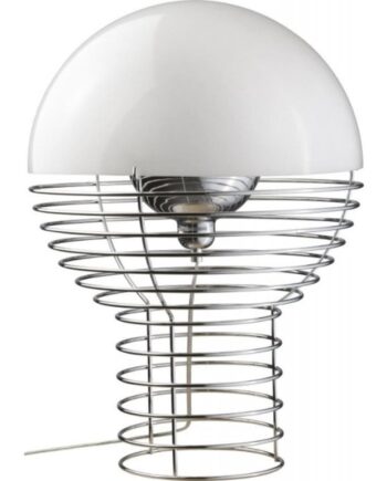 Wire Bordlampe Hvid ø40 Verpan