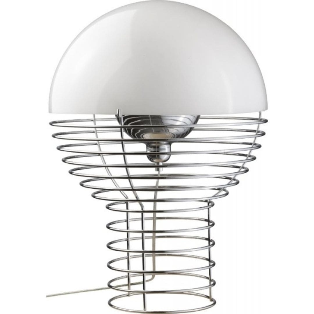 Wire Bordlampe Hvid ø40 Verpan