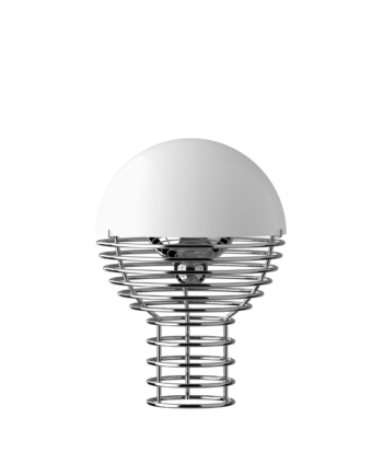 Wire Portable Bordlampe Hvid Verpan