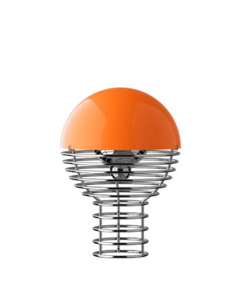 Wire Portable Bordlampe Orange Verpan