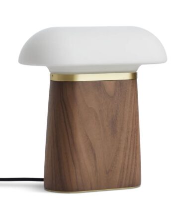 Woud Bordlampe Valnøddetræ 27x13x27