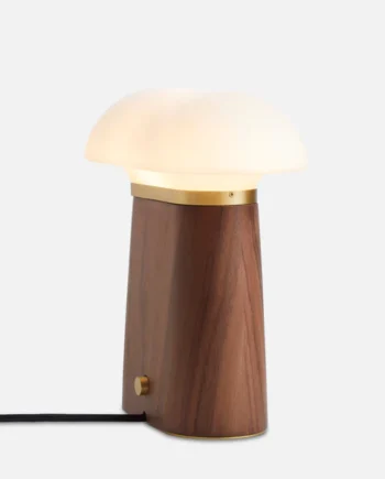 Woud Nova Bordlampe Valnød