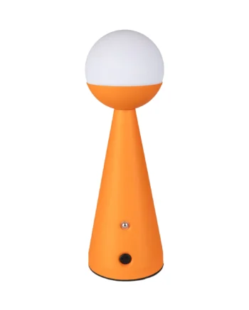 Zuiver Bello Bordlampe Dæmpbar Genopladelig Orange Stål