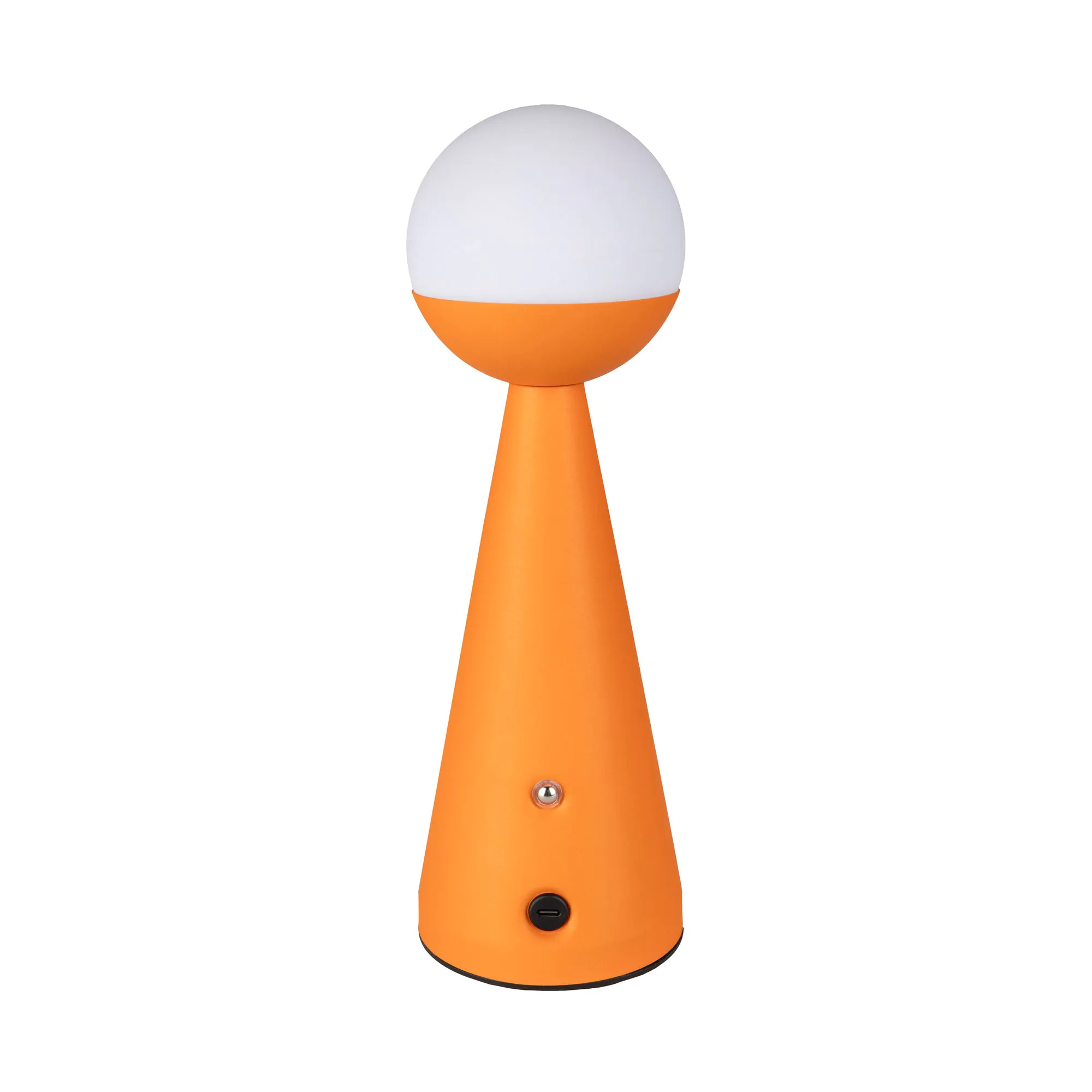Zuiver Bello Bordlampe Dæmpbar Genopladelig Orange Stål