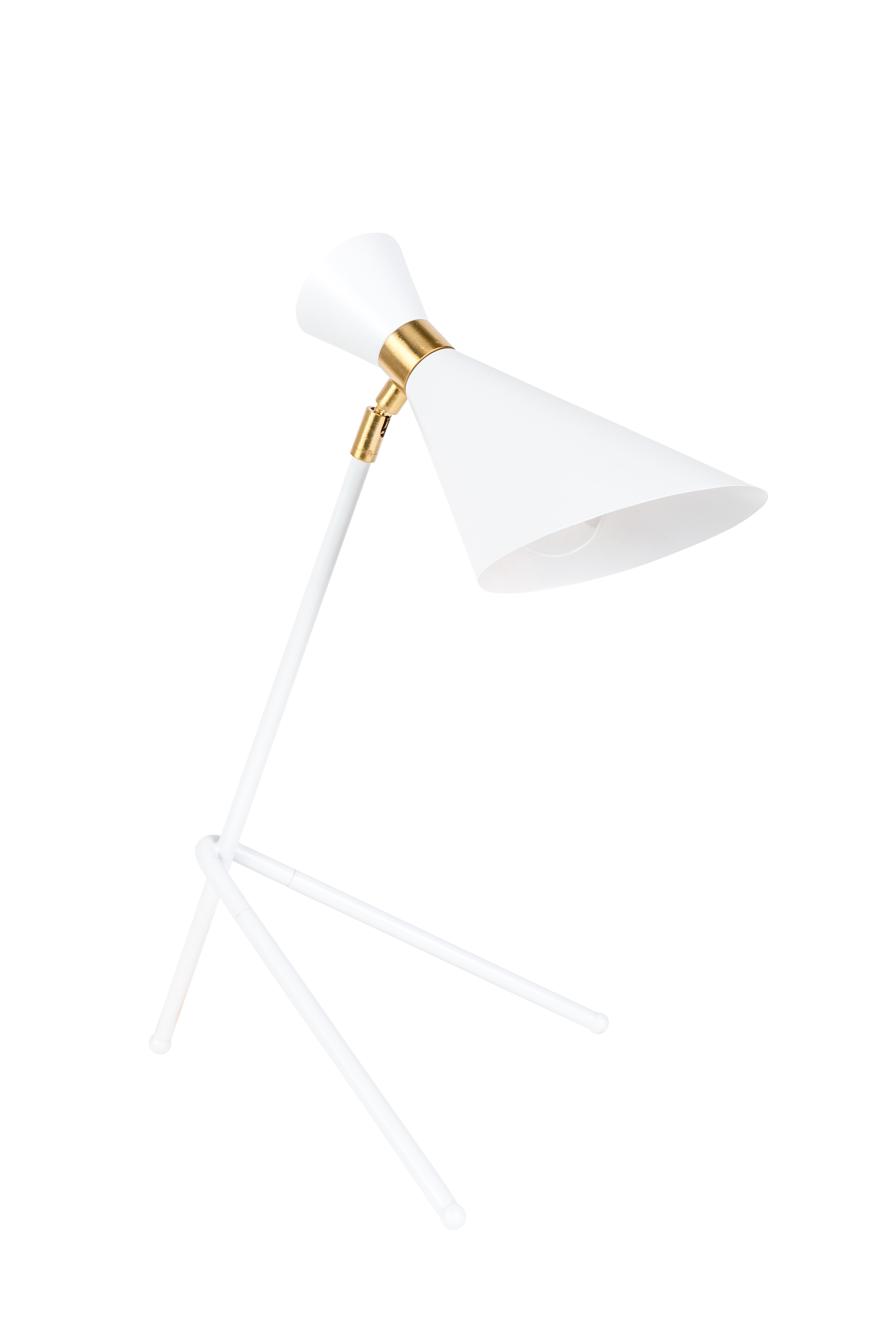 Zuiver Shady Bordlampe Hvid Jern