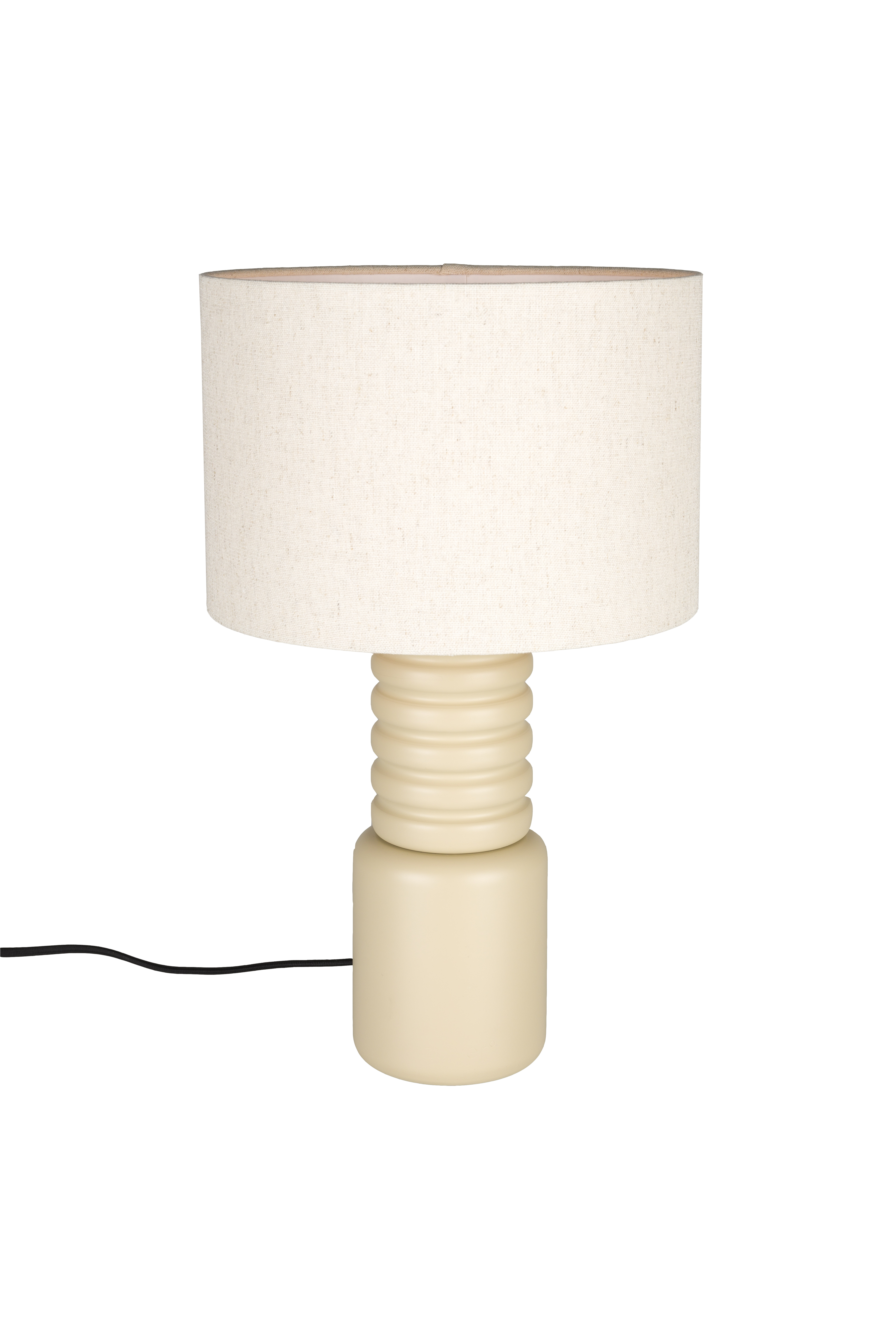 Zuiver Six Bordlampe Linned Beige Jern