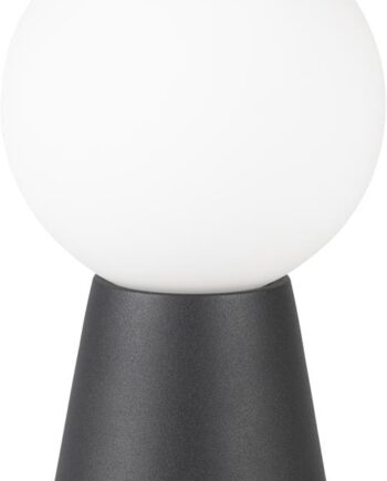 Zuiver Stellar Bordlampe Offwhite Glas Med Dæmper D12h19