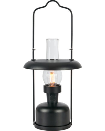 Marksljd Fanos Genopladelig Bordlampe Sort