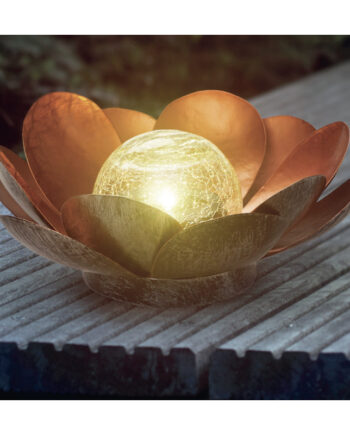 Veli Line Lotus Solcelle Bordlampe
