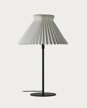 334t Bordlampe Sort Standardskærm