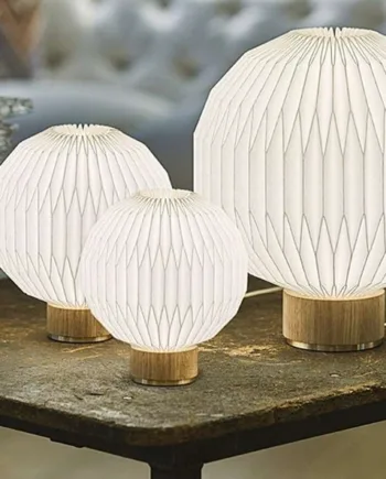 375 Bordlampe Small Lys Papir