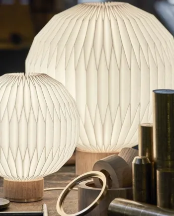 375 Bordlampe Small Lys Standardskærm