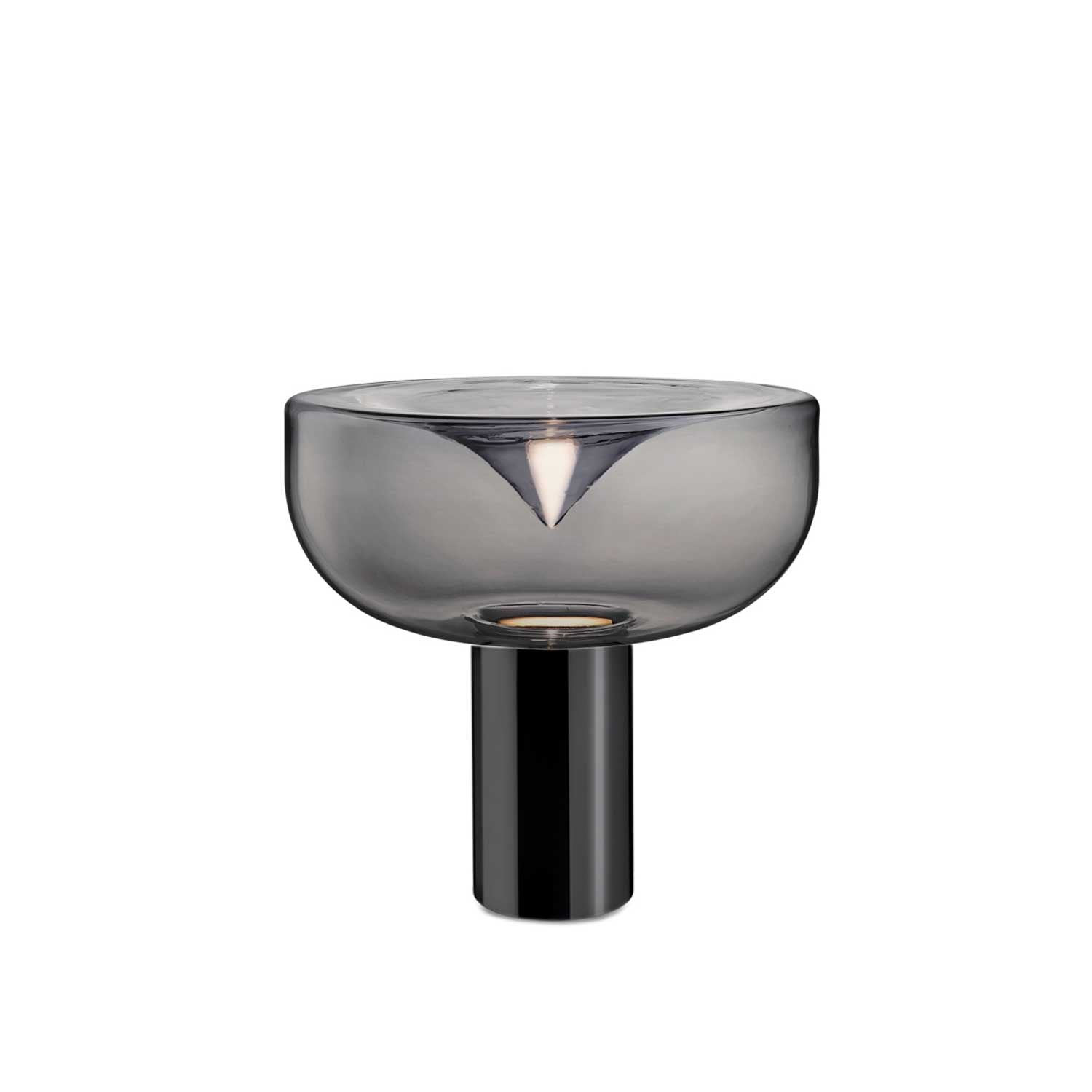 Aella Mini Bordlampe Fra Leucos Smoke Gray Gunmetal