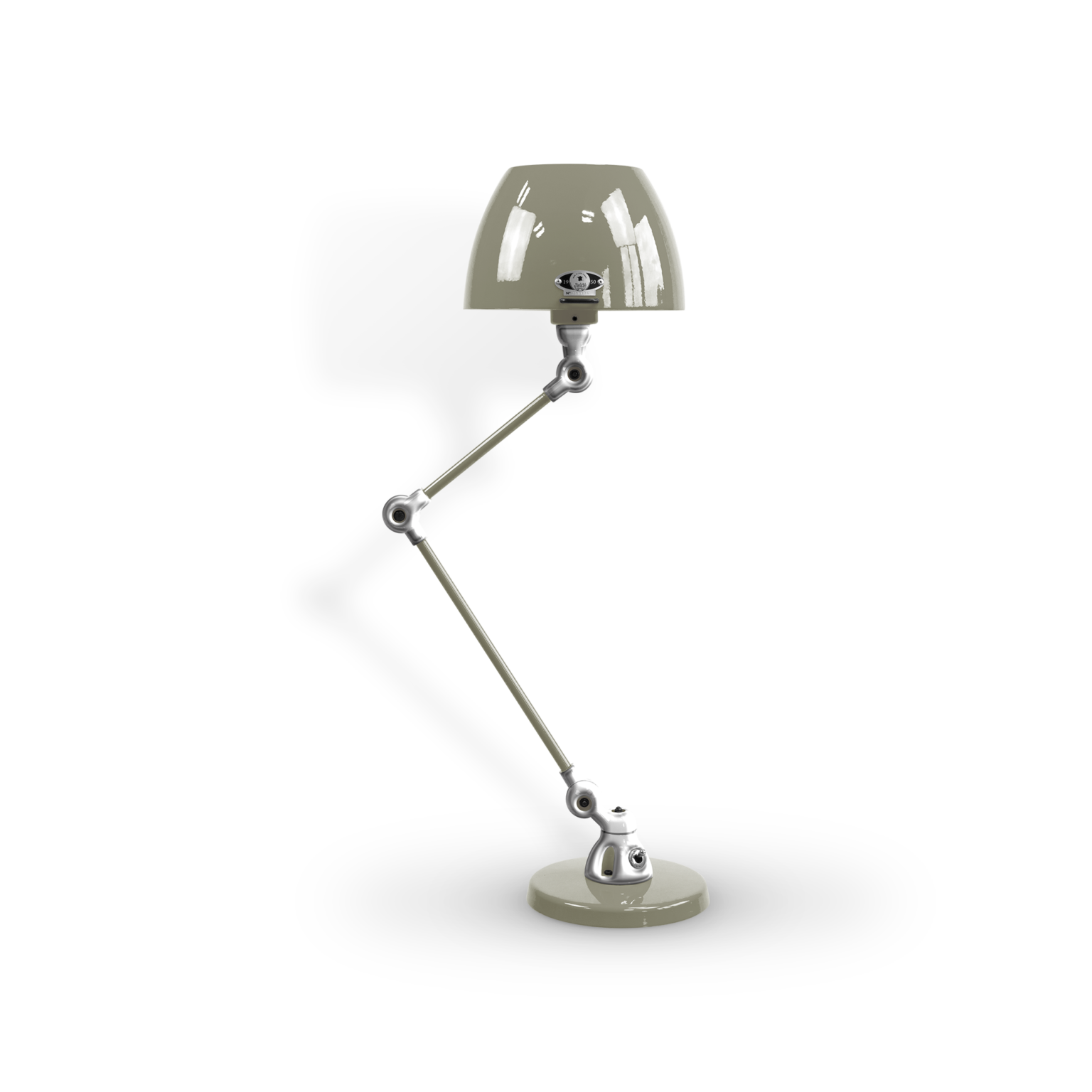 Aicler Aic373 Bordlampe Fra Jield Khaki Grey Poleret Blank