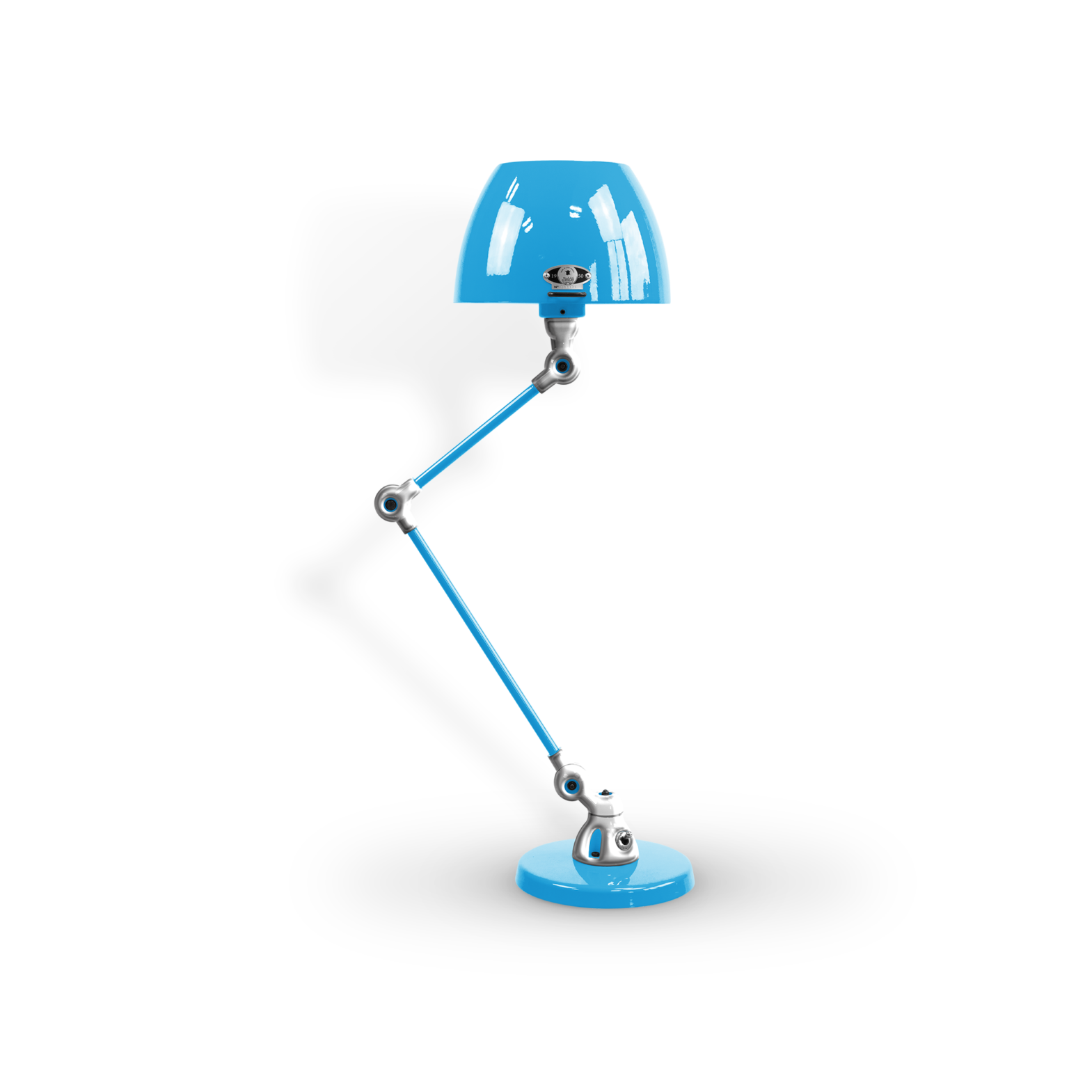 Aicler Aic373 Bordlampe Fra Jield Light Blue Poleret Blank