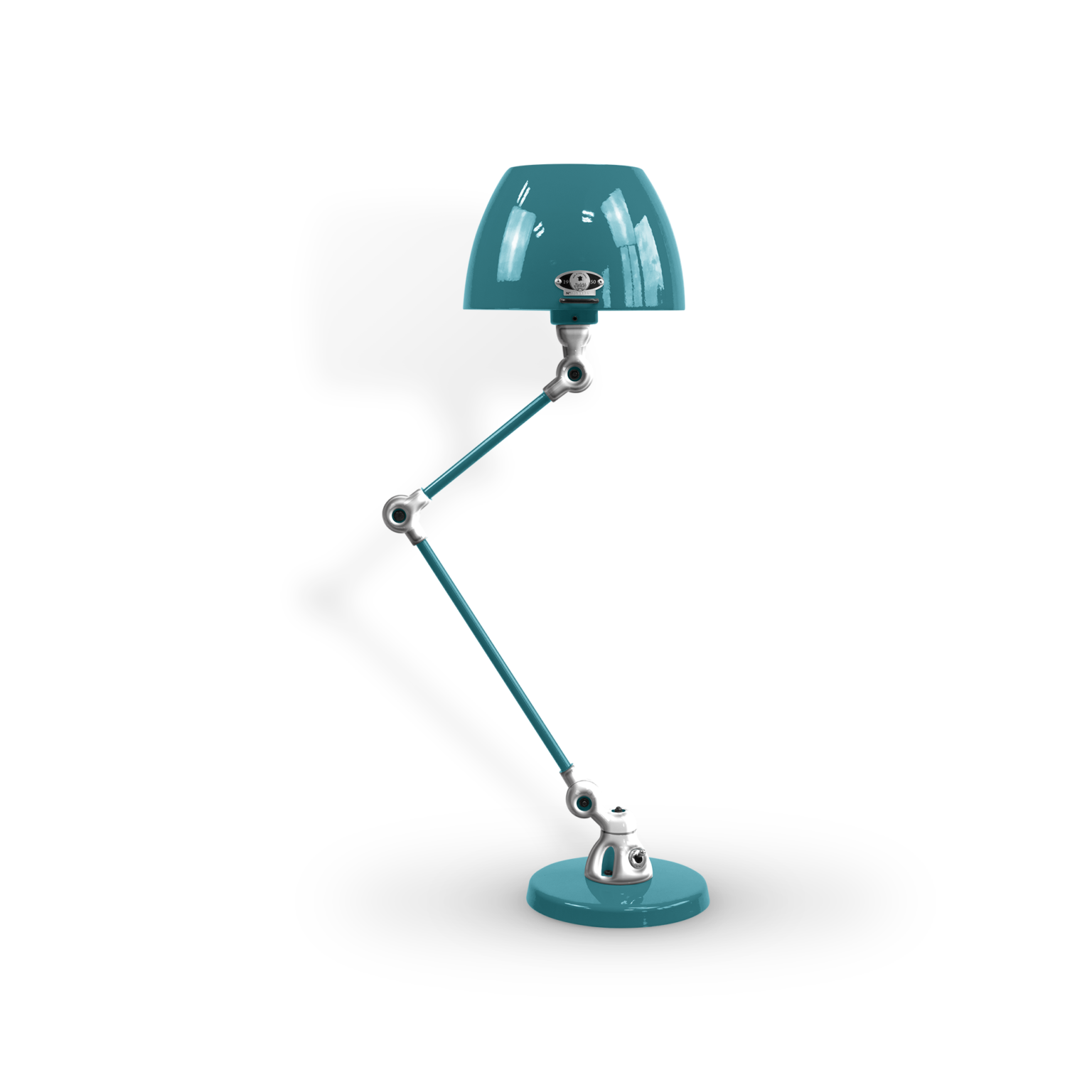 Aicler Aic373 Bordlampe Fra Jield Ocean Blue Poleret Blank