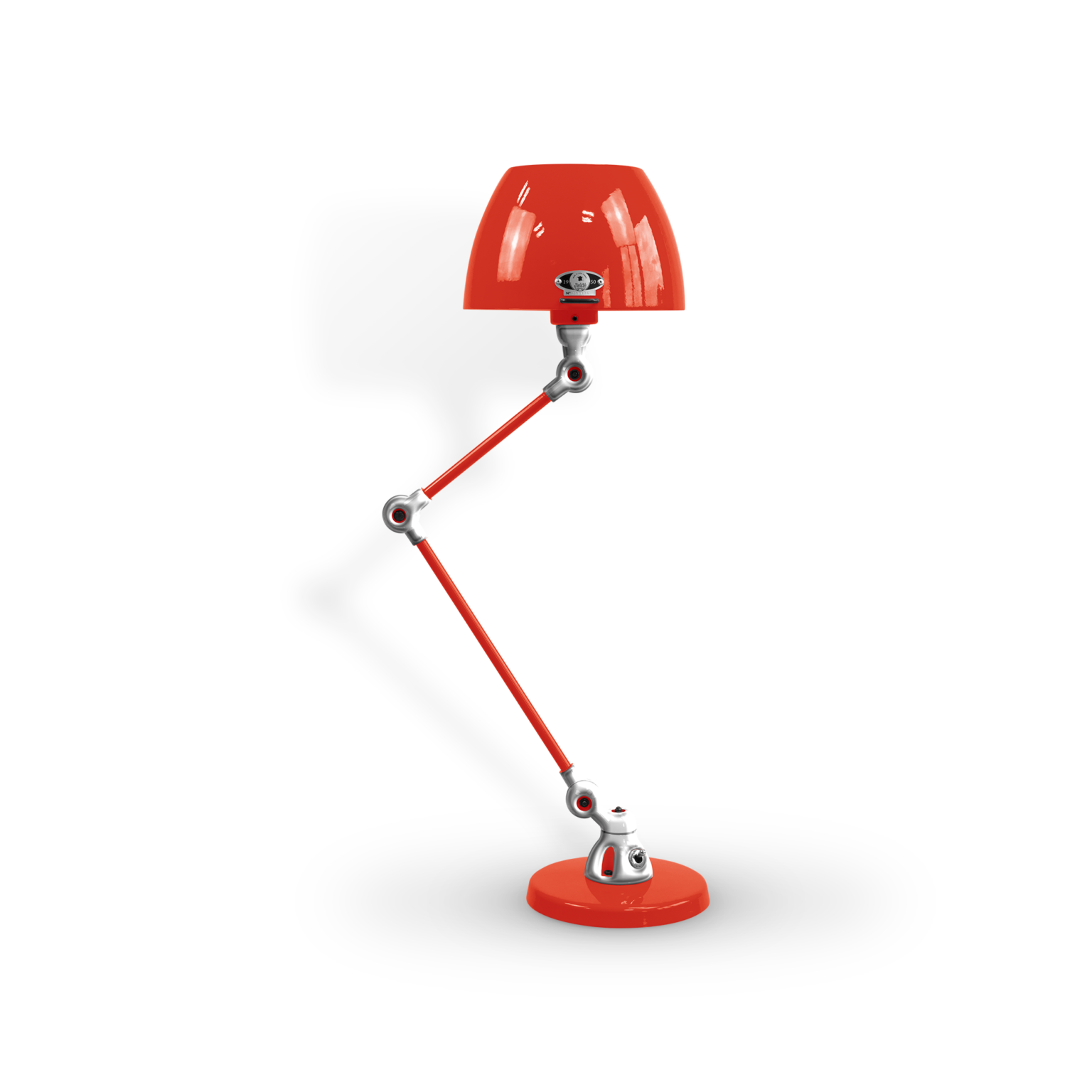 Aicler Aic373 Bordlampe Fra Jield Red Poleret Blank