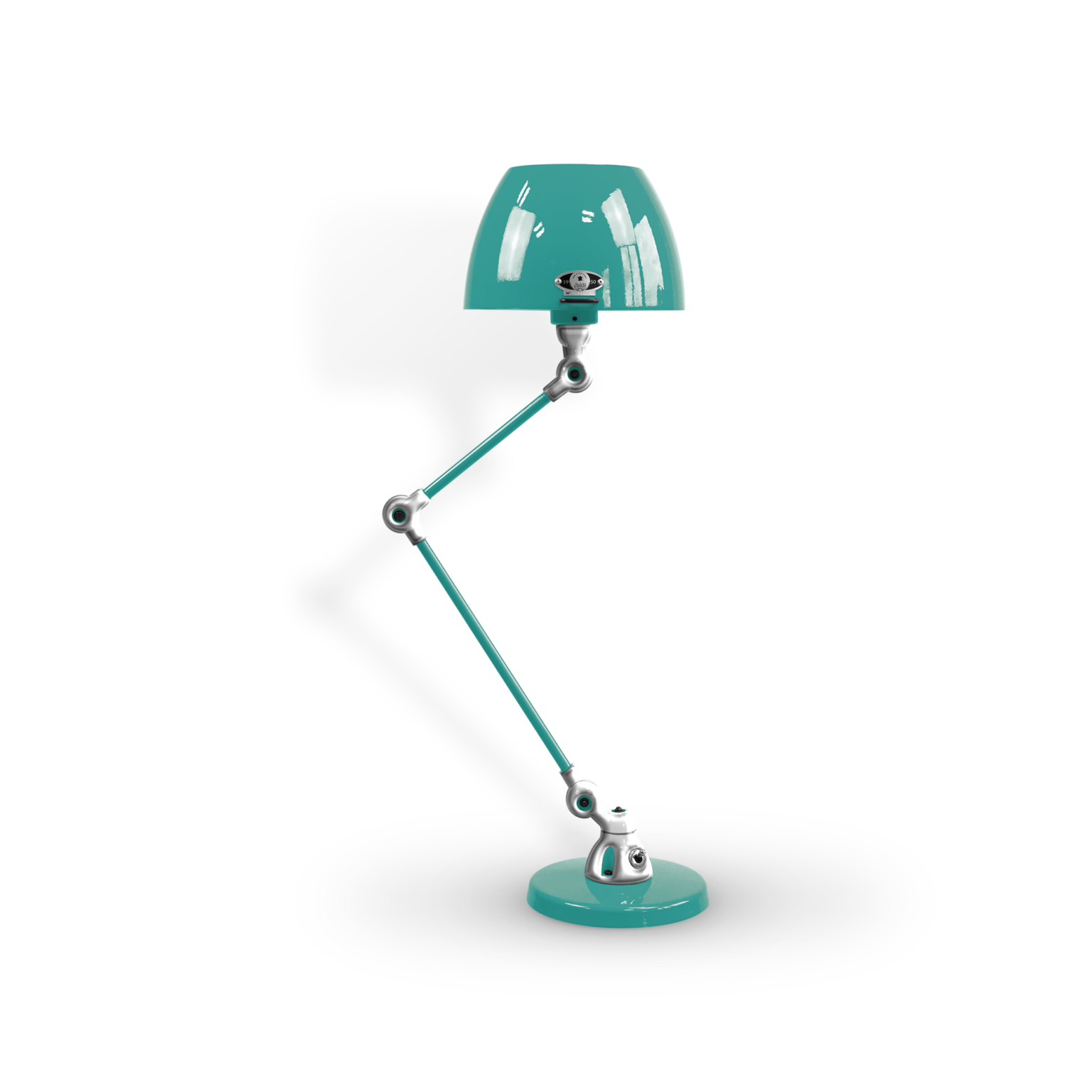 Aicler Aic373 Bordlampe Fra Jield Water Blue Poleret Blank
