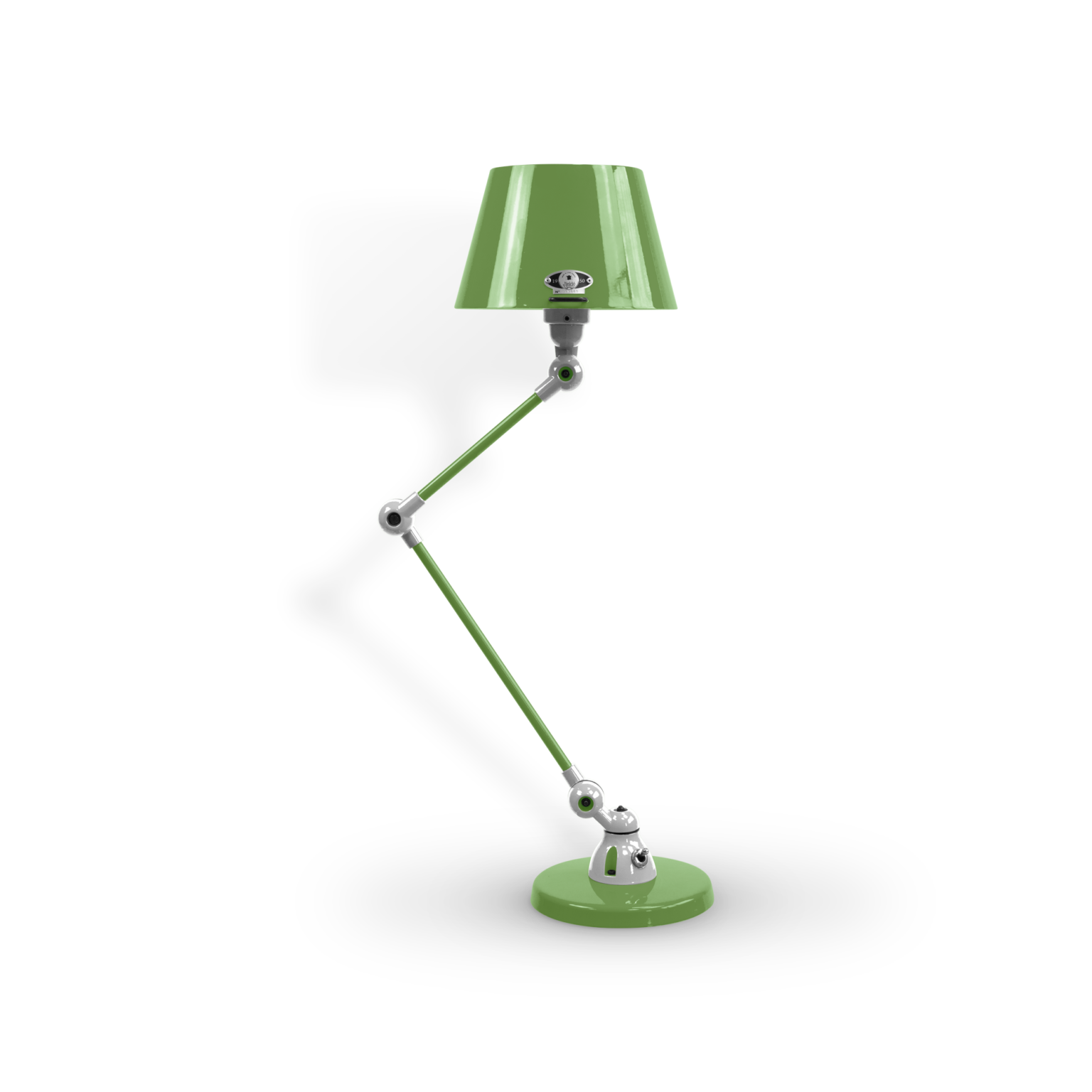 Aicler Aid373 Bordlampe Fra Jield Grass Green Poleret Blank