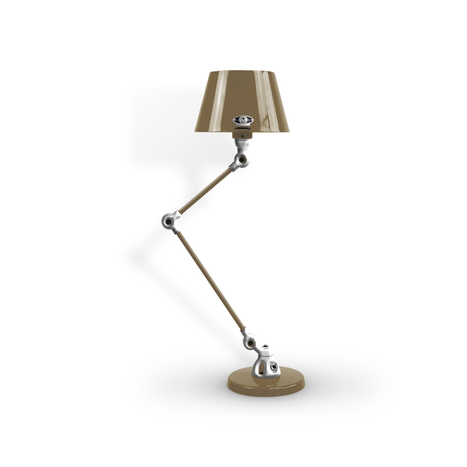 Aicler Aid373 Bordlampe Fra Jield Pearl Beige Poleret Blank