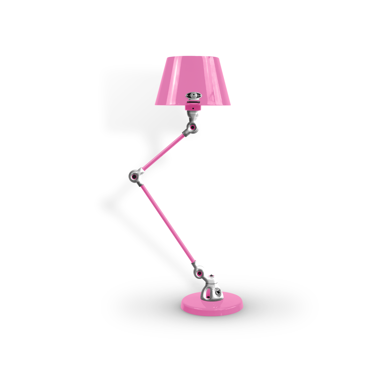 Aicler Aid373 Bordlampe Fra Jield Pink Poleret Blank
