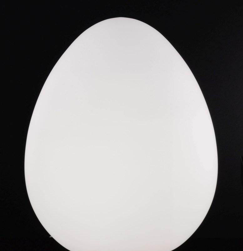 Alice 2426 Bordlampe Rund Selene Opal Hvidt Glas
