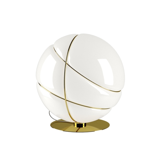 Armilla Bordlampe Guldfarvet