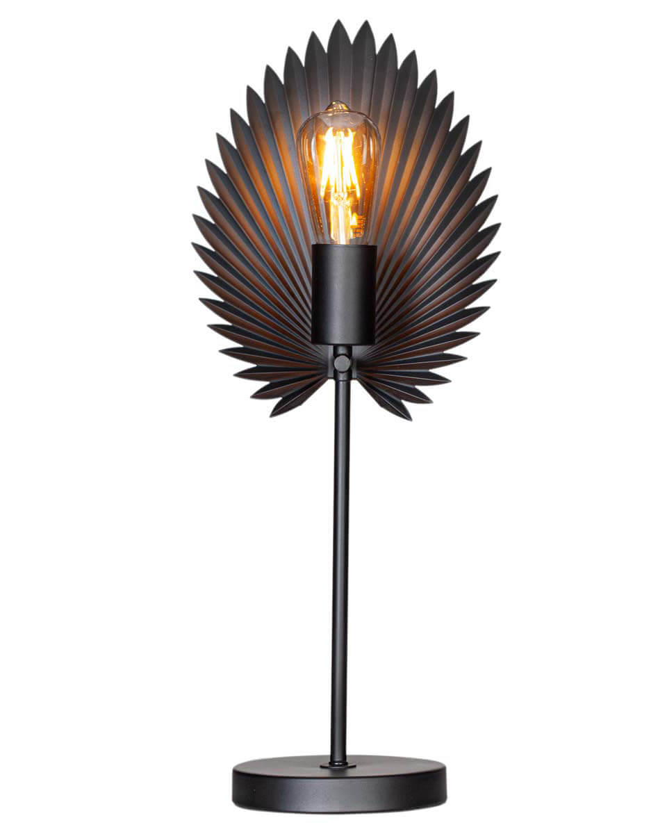 Aruba Bordlampe Fra Rydns Mat Sort