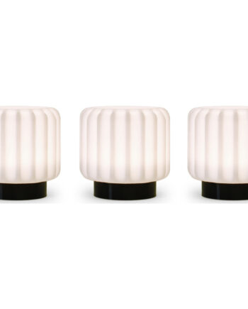 Atelier Pierre Dentelles Genopladelig Bordlampe Stk Sort