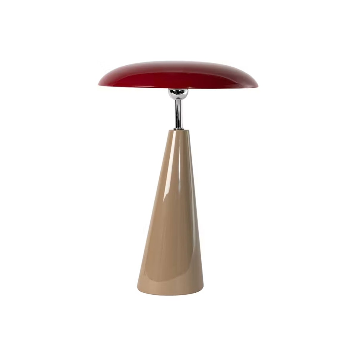Audrey Bordlampe Led Mocha Fod Mocha Skærm