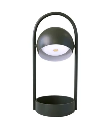 Ball Portable Batterilampe Bordlampe Olivengrøn
