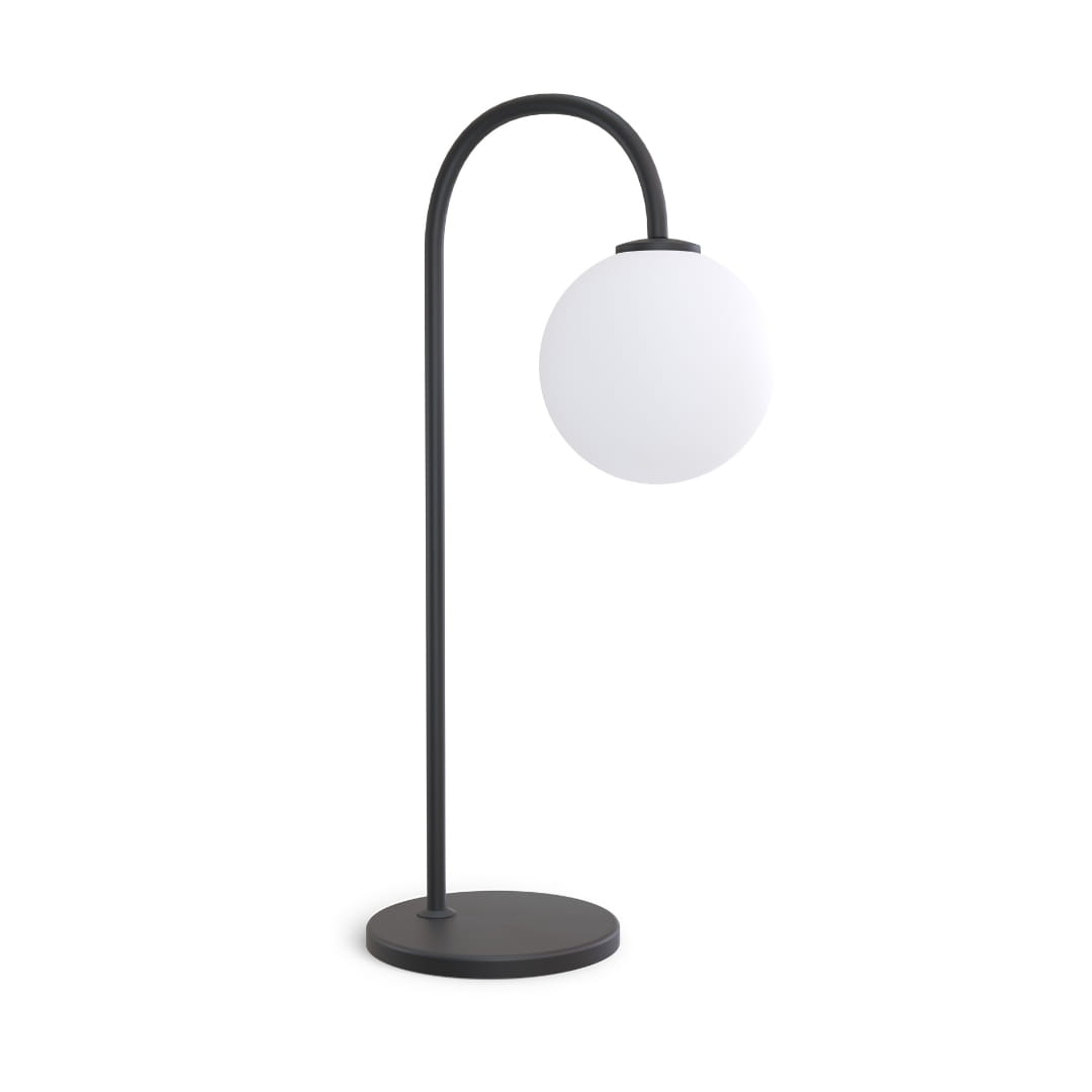 Ballon Bordlampe Sort Herstal