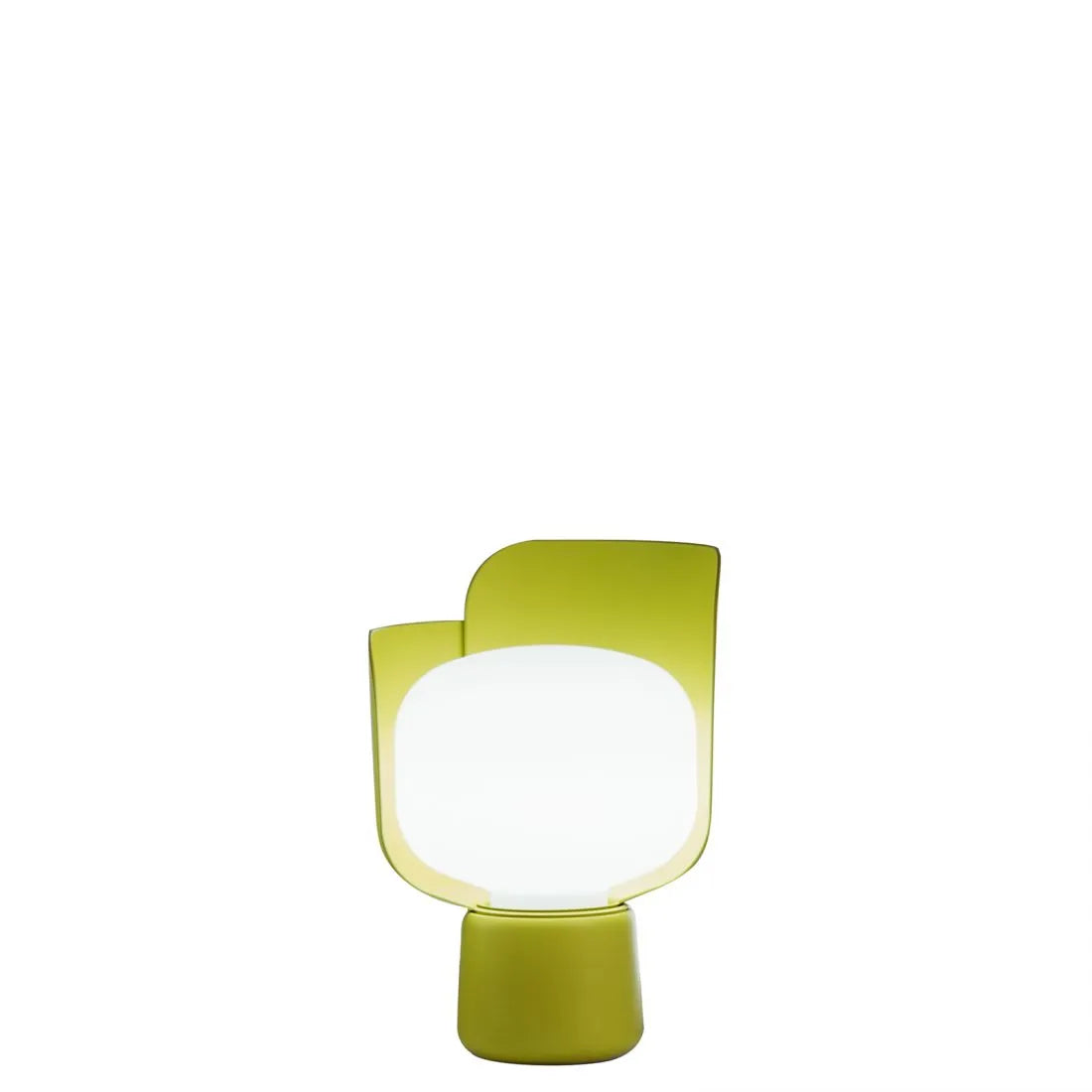 Blom Bordlampe Fontana Arte Gul