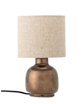 Bloomingville Agni Bordlampe Bronze Stentøj ø15  H25