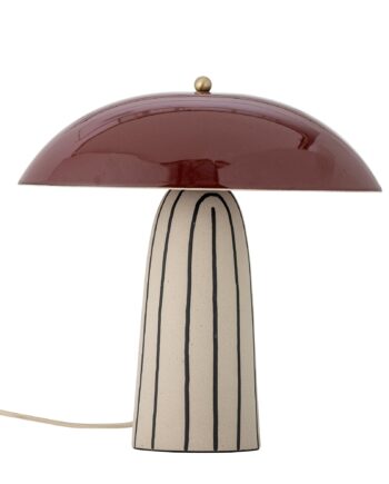 Bloomingville Arvid Bordlampe Multifarvet Stentøj L30  H32  B21