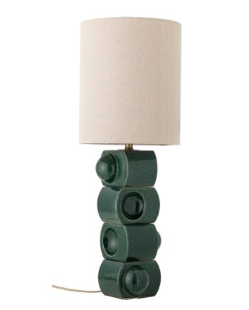 Bloomingville Brady Bordlampe Grøn Stentøj ø25  H68