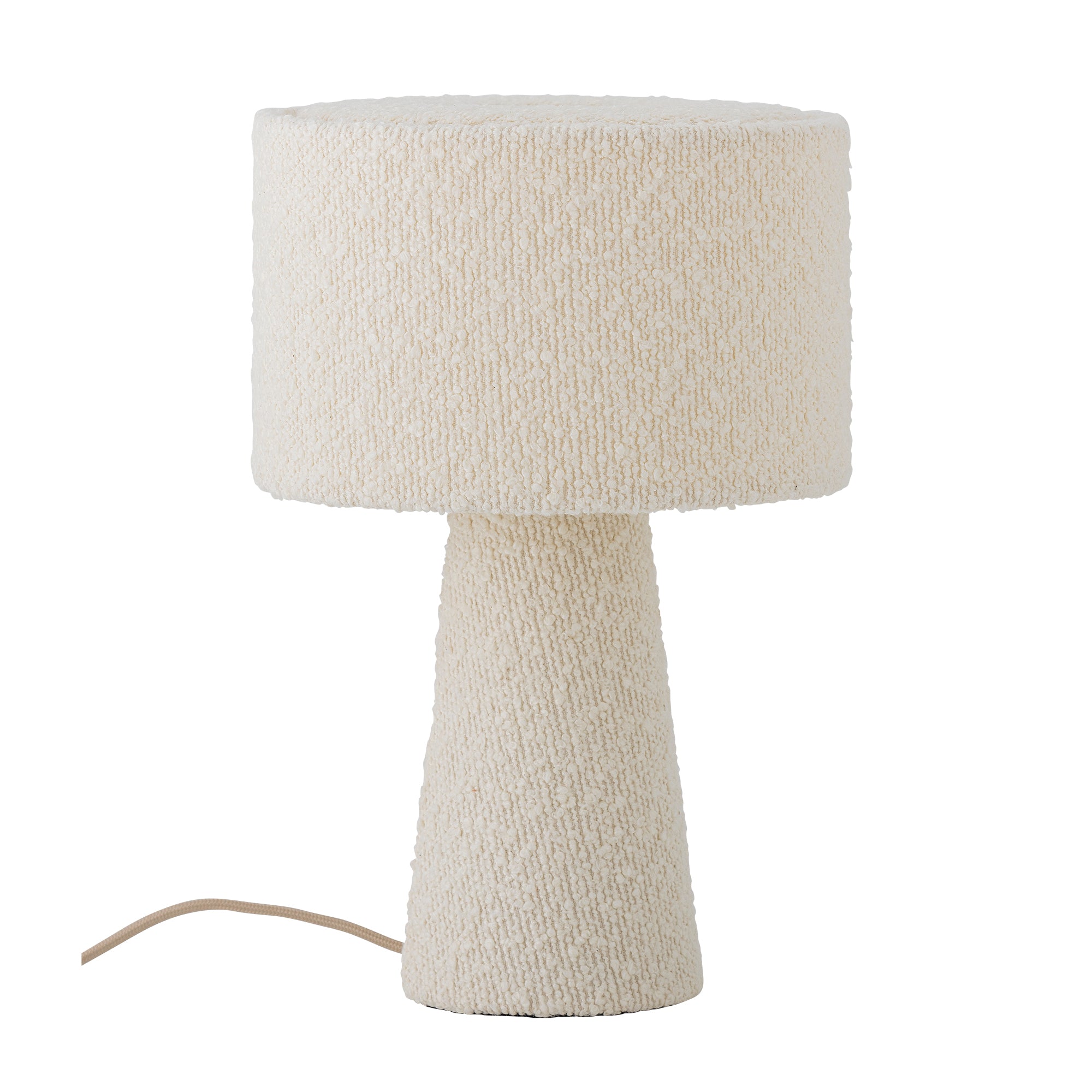 Bloomingville Emmie Bordlampe Hvid Polyester ø20 H30