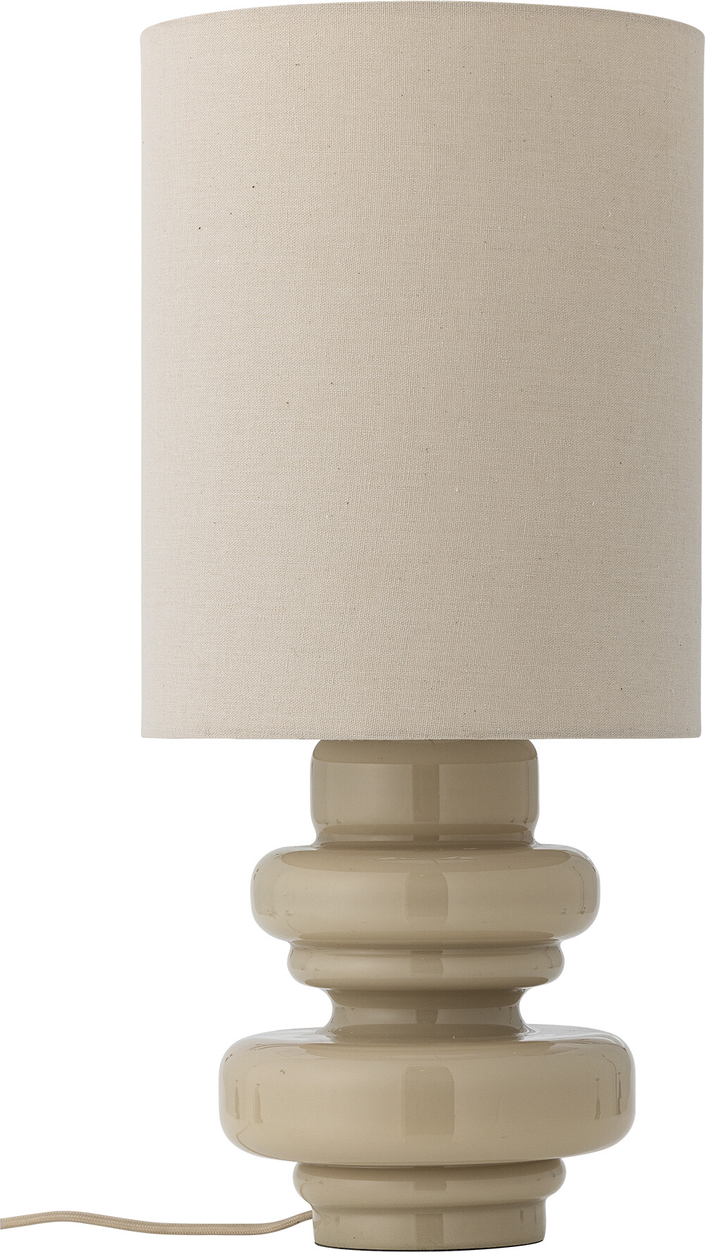 Bloomingville Fabiola Bordlampe Natur Glas