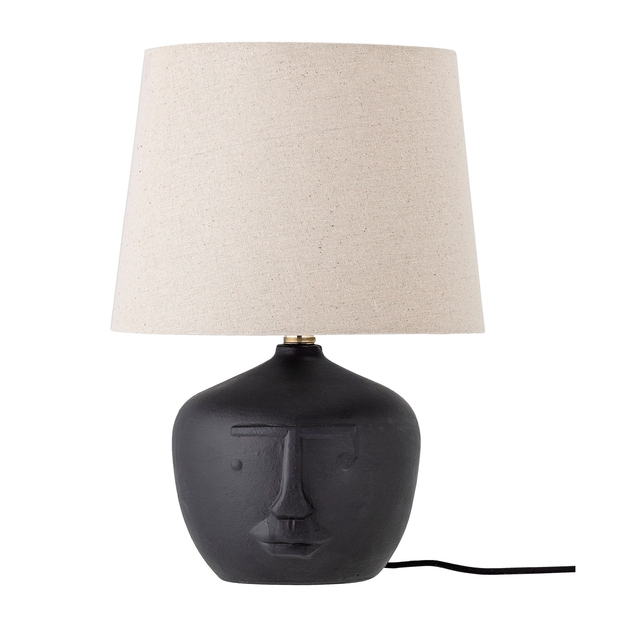 Bloomingville Matheo Bordlampe Sort Terrakotta