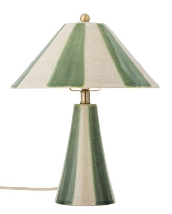 Bloomingville Olive Bordlampe Multifarvet Stentøj ø29  H35