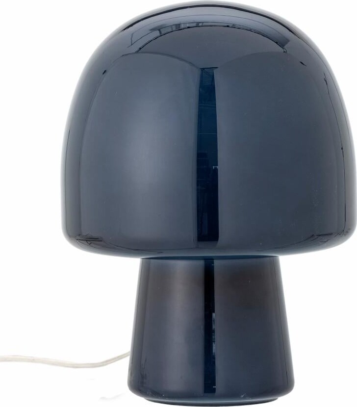 Bloomingville Paddy Bordlampe Blå Glas