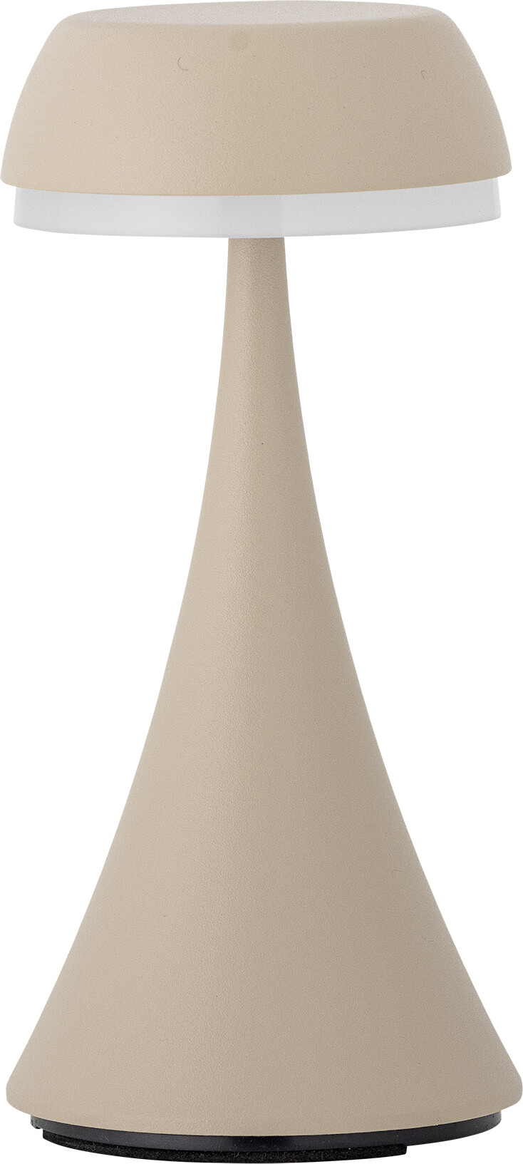 Bloomingville Pepple Bordlampe Genopladelig Natur Aluminium
